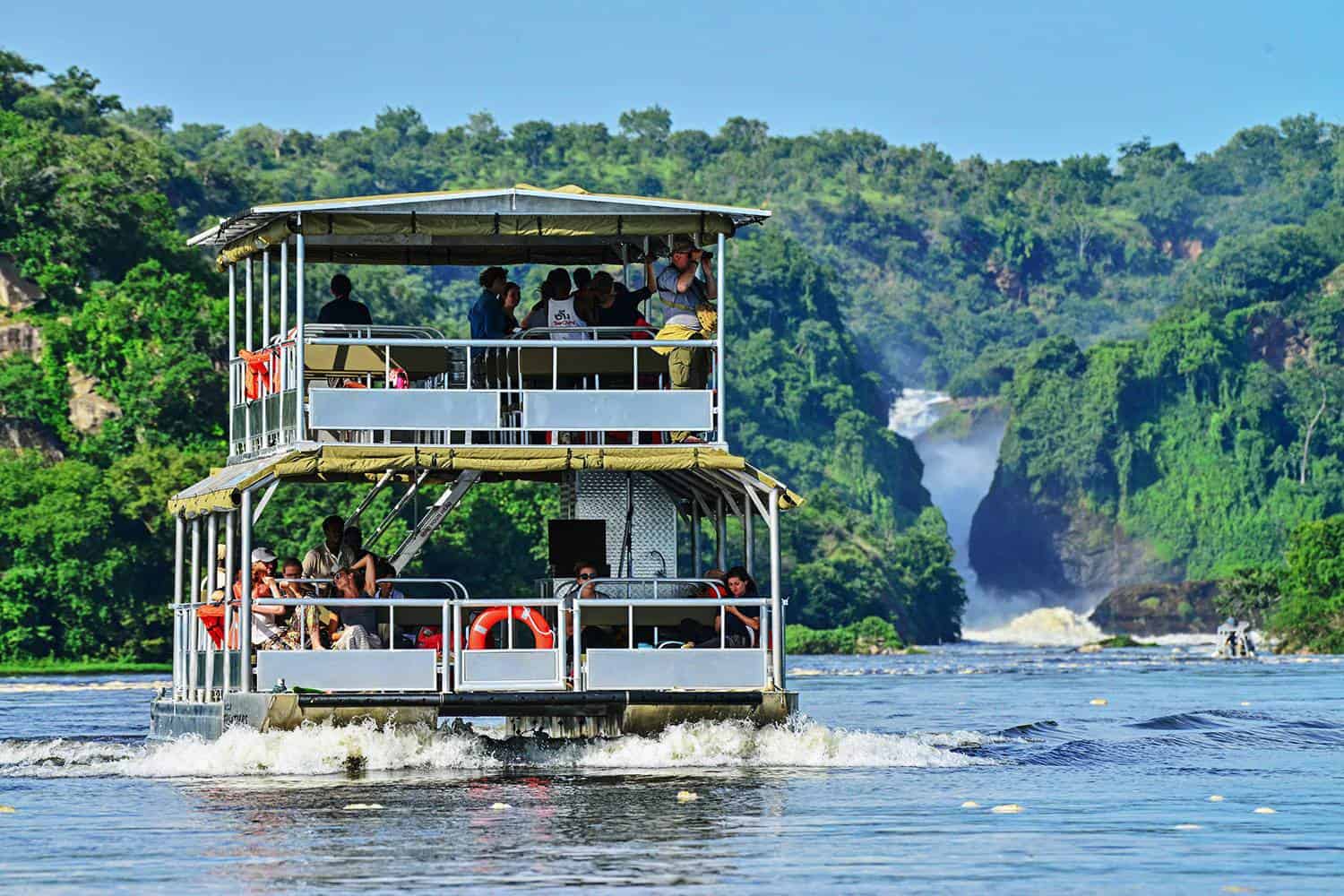 Boat Safaris To View The Murchison Falls