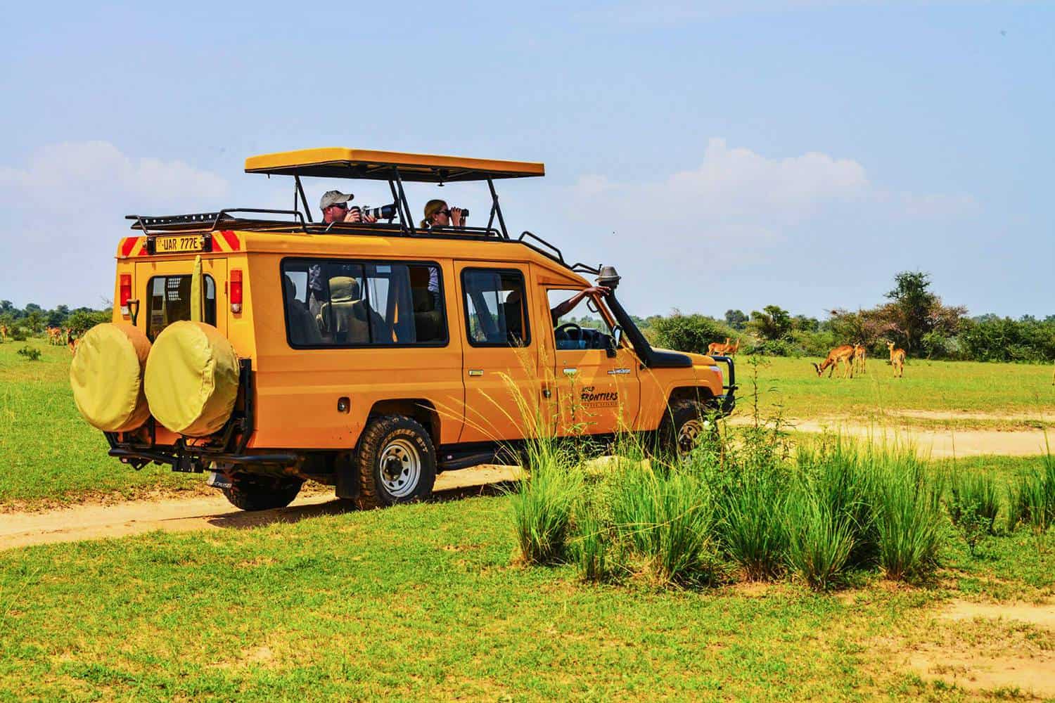 Safari Game Drives Along The Buligi Game Tracks