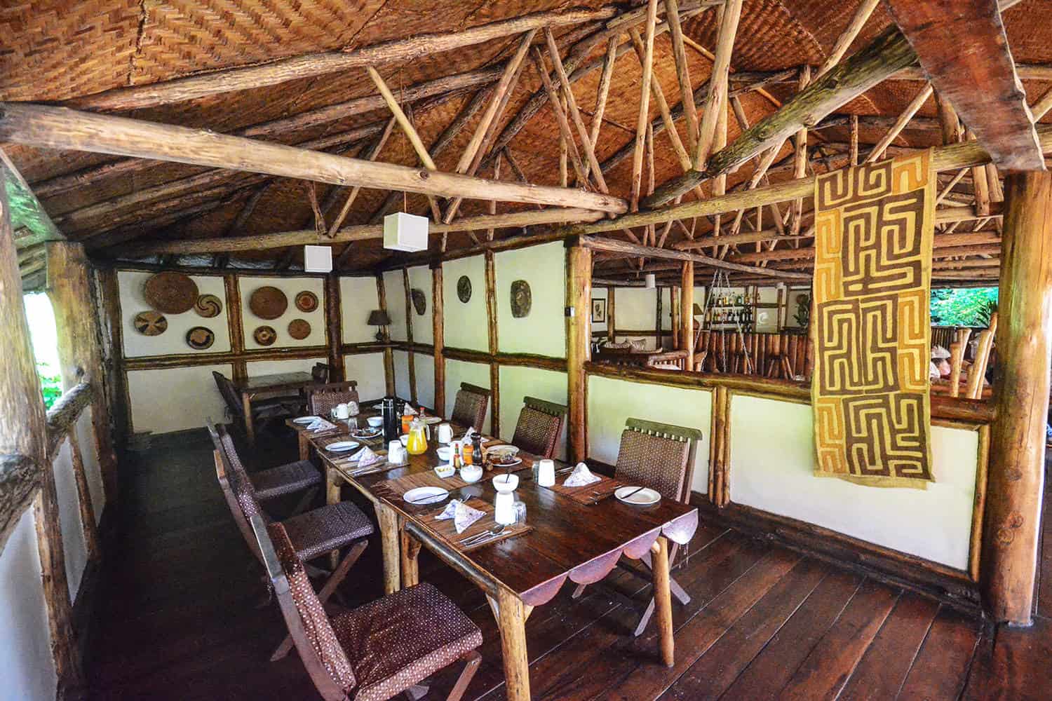 Buhoma Lodge Meals Bwindi Dining