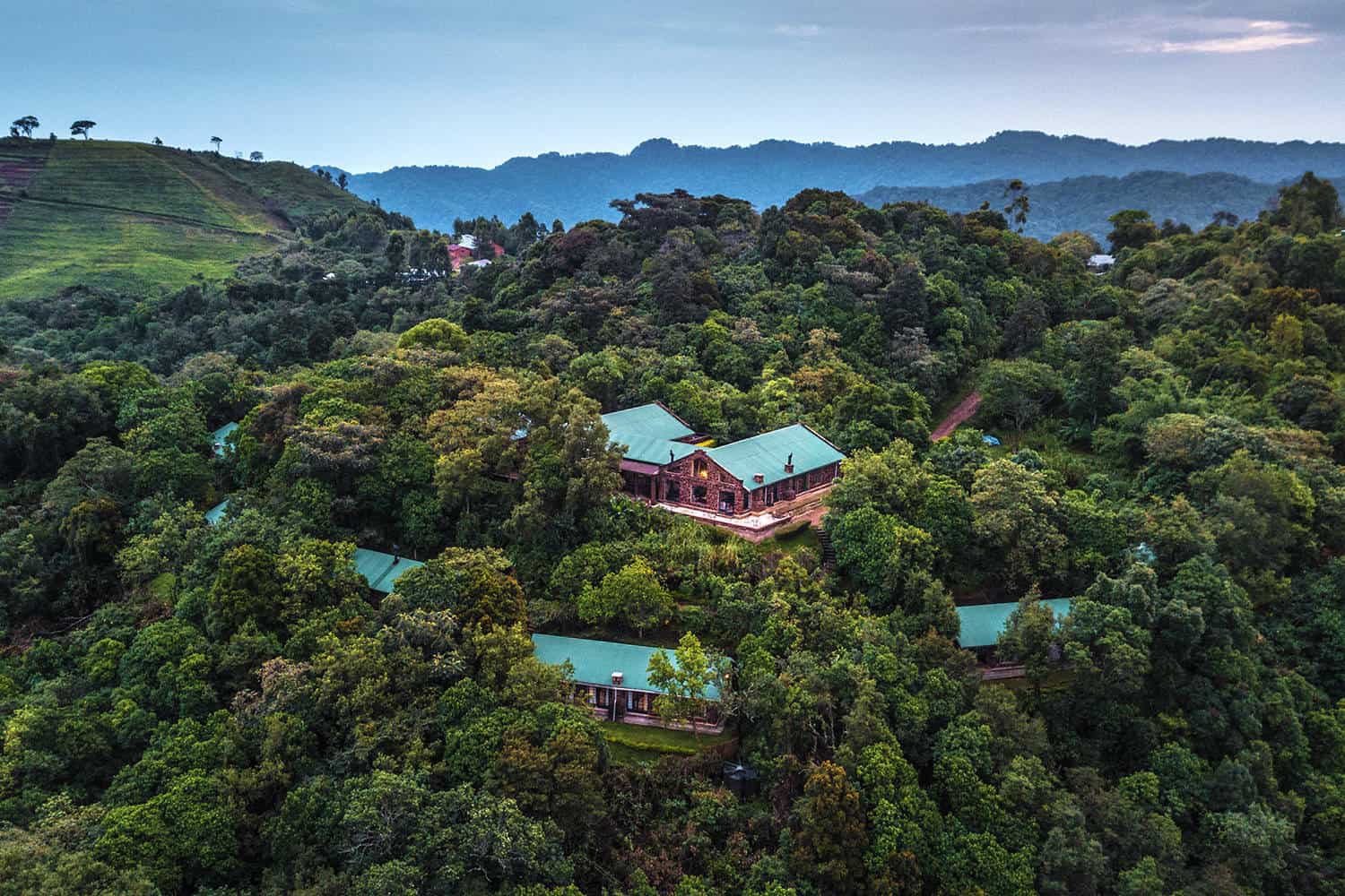 Clouds Mountain Gorilla Lodge Bwindi Park View