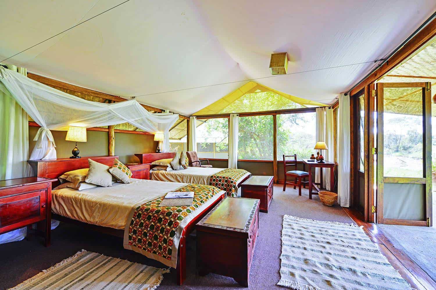 Ishasha Wilderness Camp Accommodation Queen Elizabeth