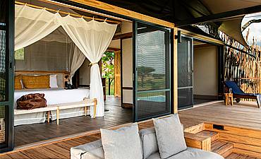 LEMALA NANYUKIE TENTED LODGE - SERENGETI SAFARI FROM ARUSHA