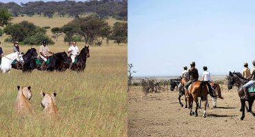 balloon safari in serengeti