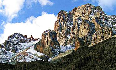 MOUNT KENYA CLIMBING