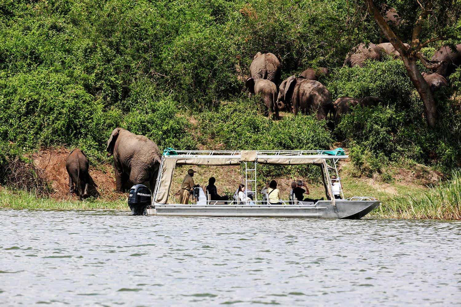 Cruising On The Kazinga Channel