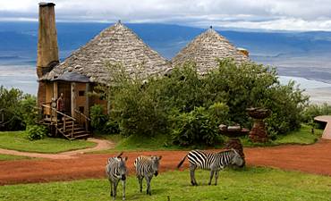 MAP FOR NGORONGORO CRATER RIM