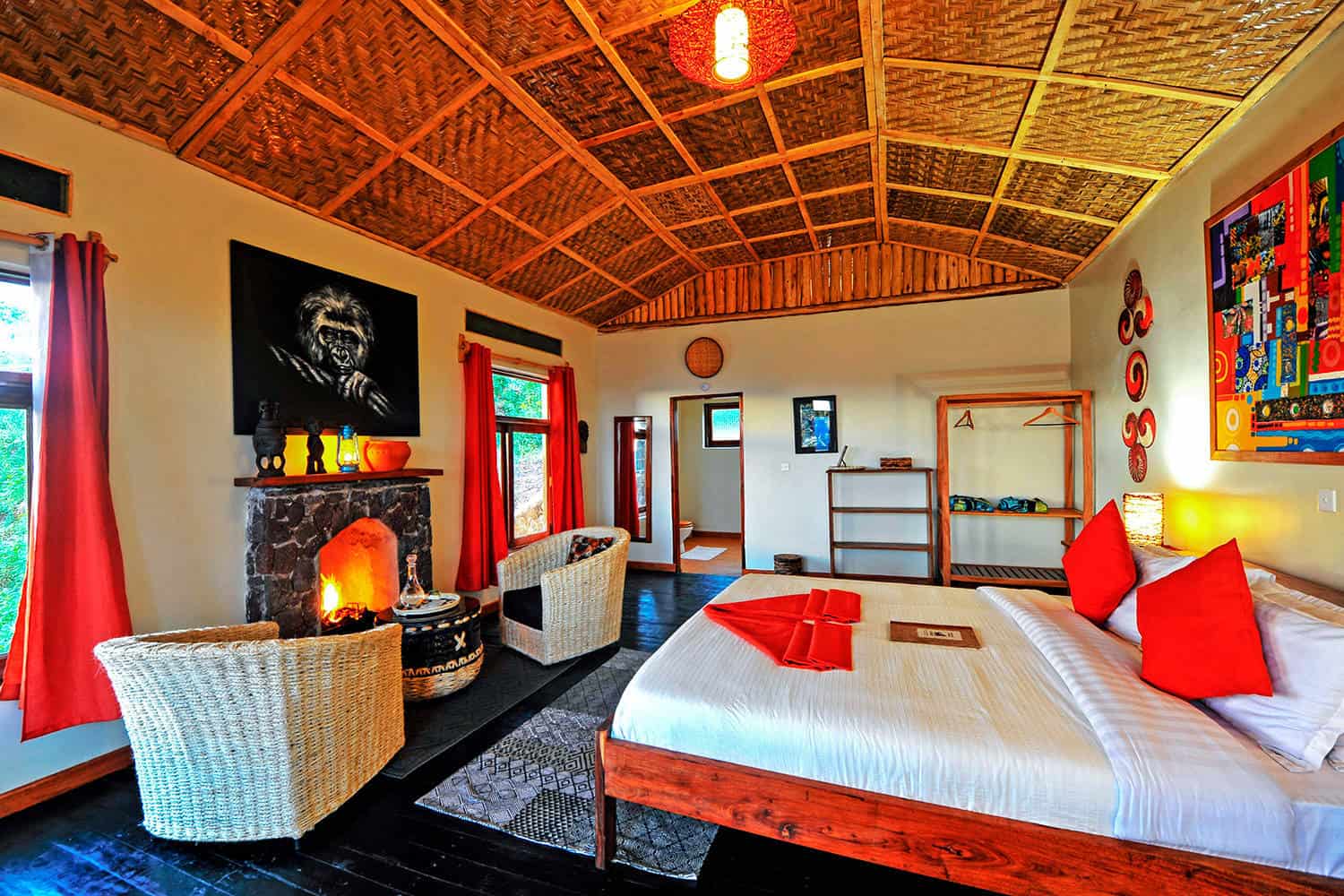 Nkuringo Bwindi Gorilla Lodge Accommodation Bwindi