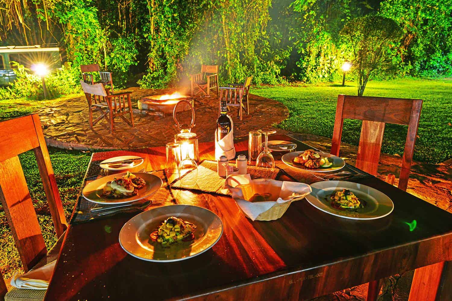 Primate Lodge Meals Kibale Dining