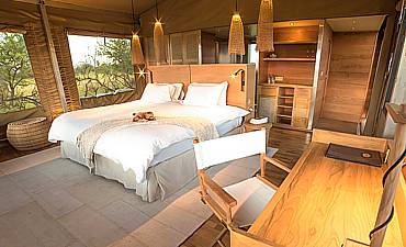 PREMIER TIER 1 - BUSHTOPS ADVENTURE TANZANIA FLYING ULTRA-LUXURY SAFARI (11 DAYS)