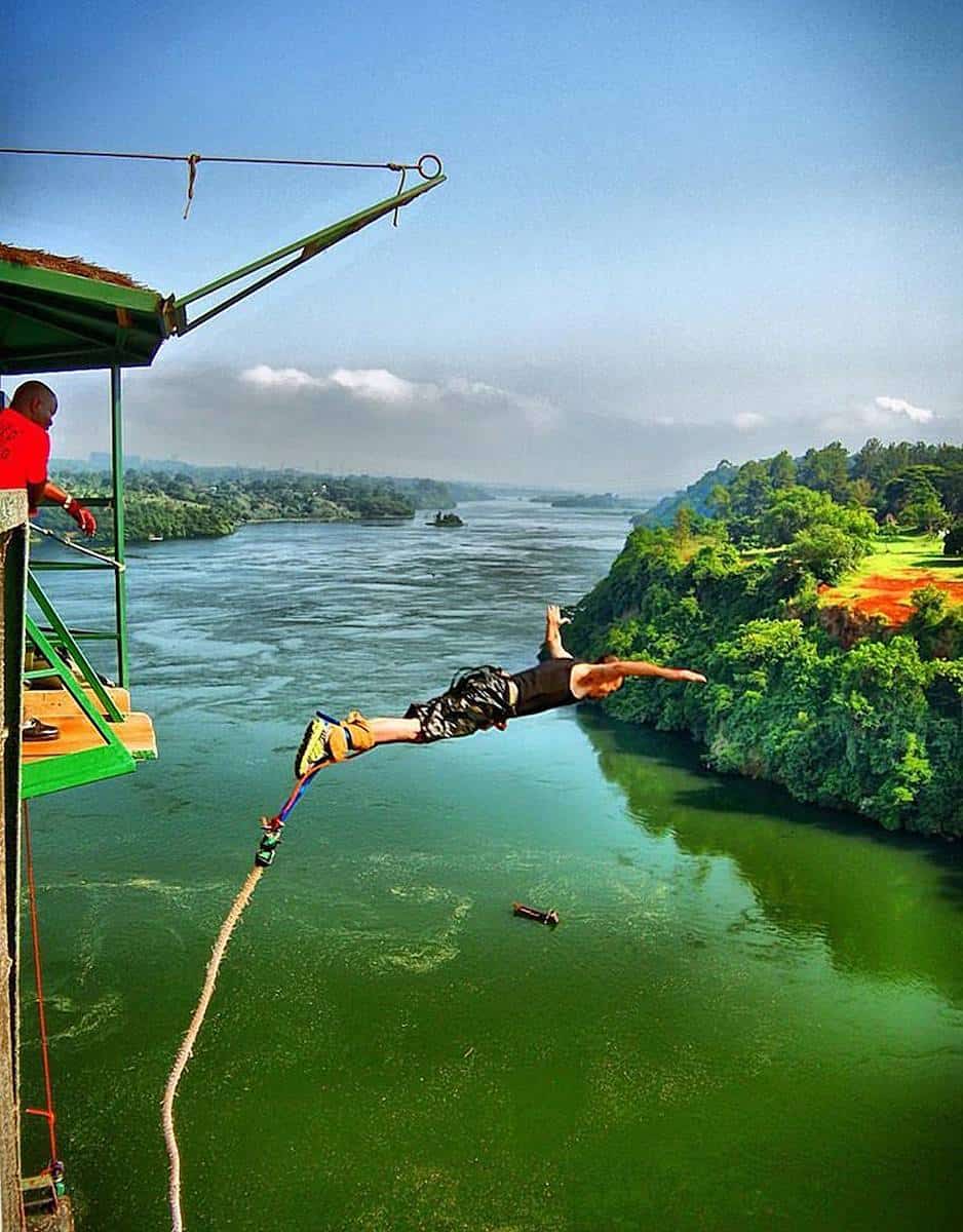 Bungee Jump Over The Nile River