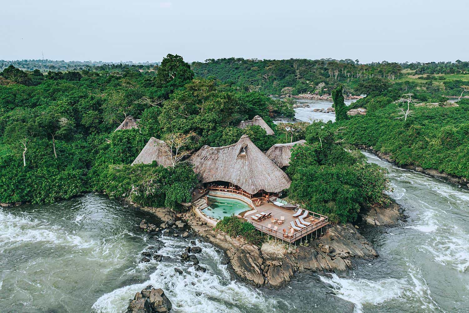 Wildwaters Lodge Jinja - Nile River View