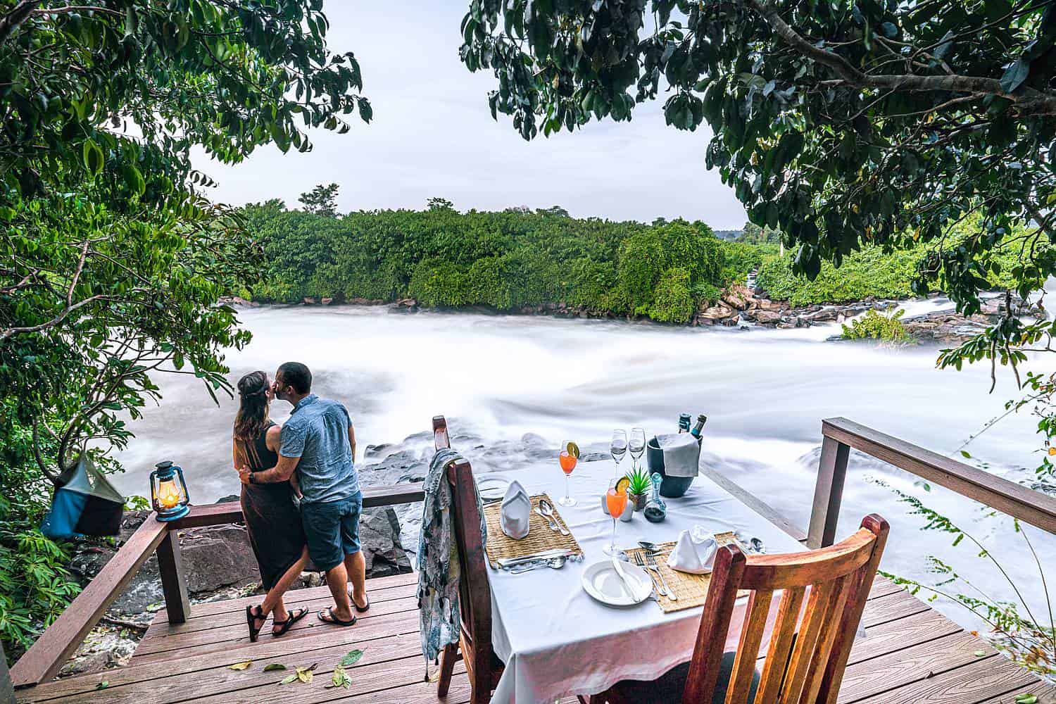 Wildwaters Lodge Meals Jinja - Nile River Dining